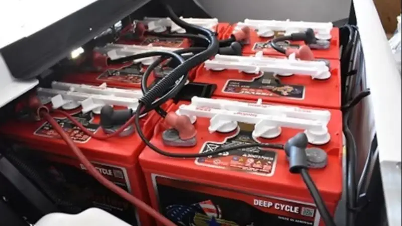 golf cart battery diagram