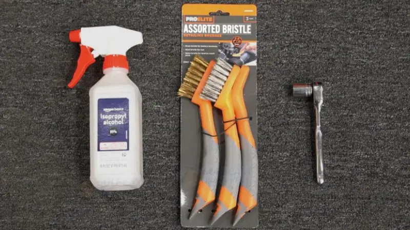 essential cleaning material checklist for golf cart batteries