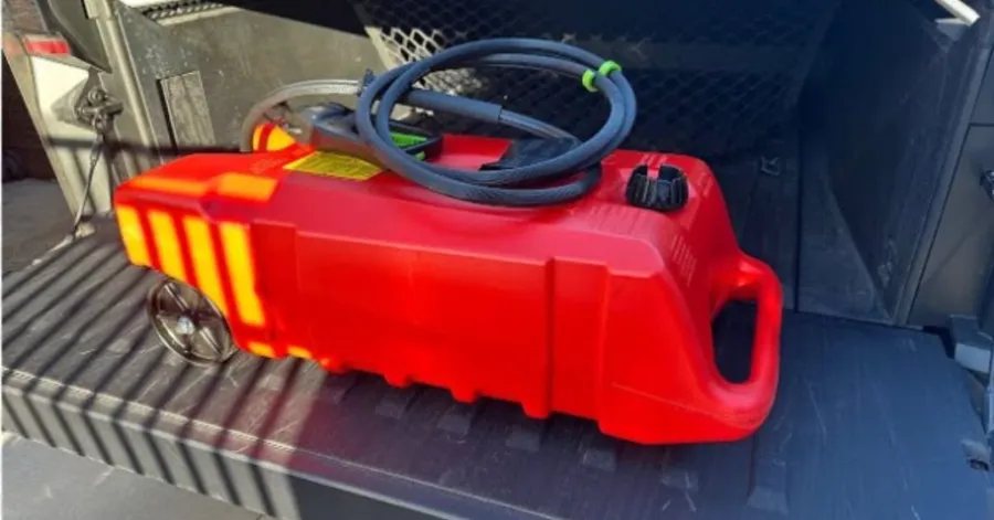 gasoline storage tank