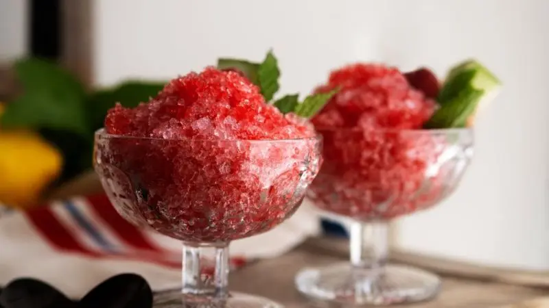  How to maintain a slushy texture after preparation