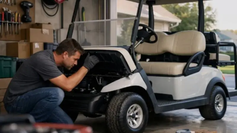  How to convert&nbsp; a golf cart to a lithium battery