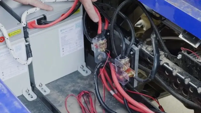 what you will find in the 36V lithium battery conversion kit