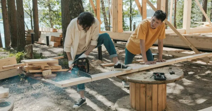Backyard wood cutting trends