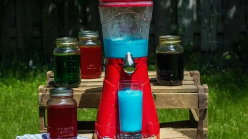 How to use cone syrup in a slushy machine