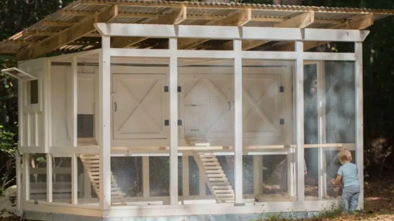 How to install metal roofing on a chicken coop