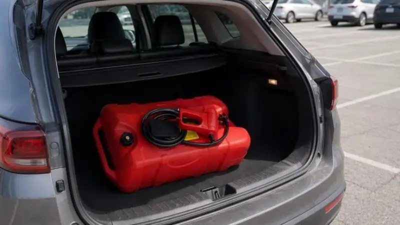 Uses of a 20-gallon fuel tank