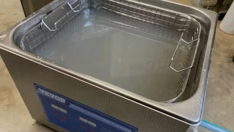distilled water vs tap water for ultrasonic cleaning