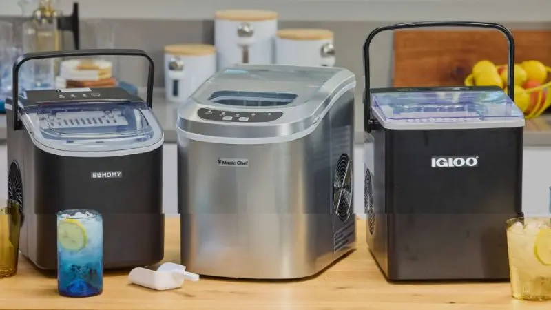key features to look for in a countertop ice maker machine