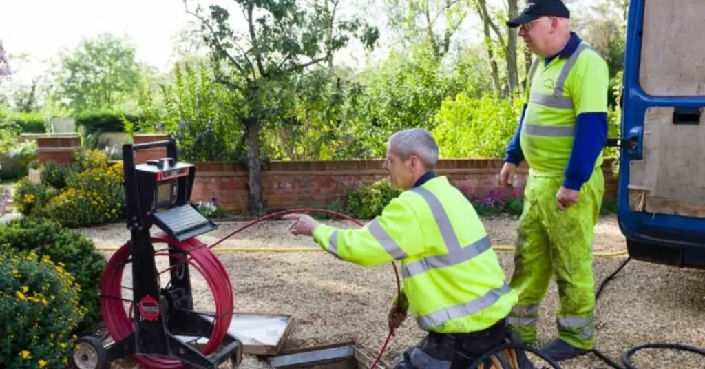 commercial sewer camera inspection