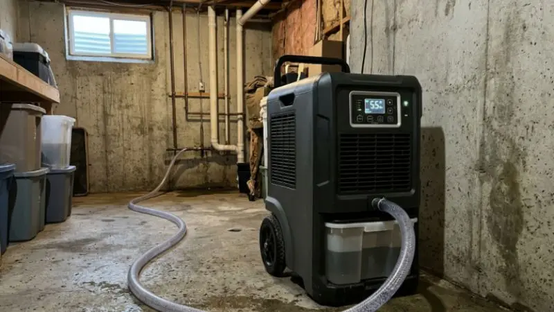 What size humidifier for kitchen moisture