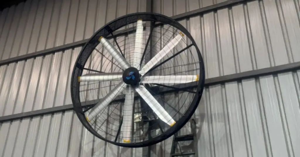 heavy-duty industrial wall-mounted fans