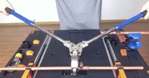 copper pipe crimping tool