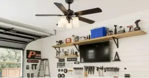 garage ceiling fan with light