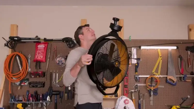 different types of garage ceiling fans with lights