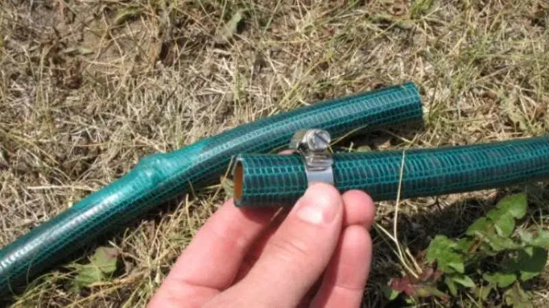 How to fix a broken garden hose connector