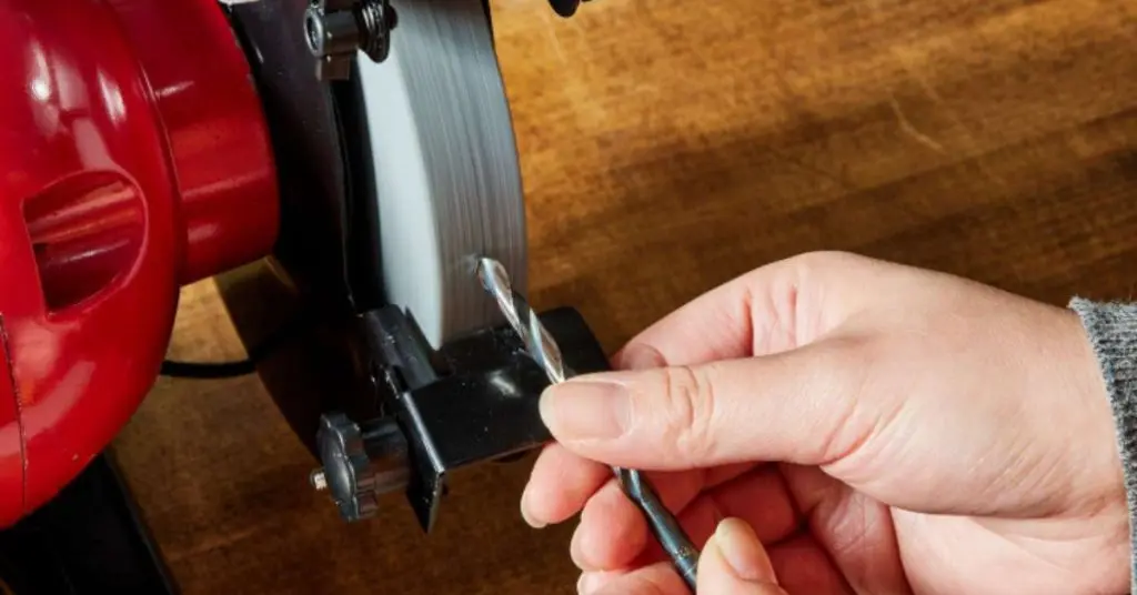 how to sharpen drill bits