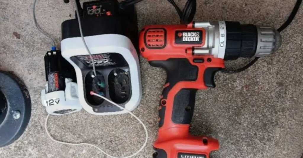 how to charge a drill battery without a charger