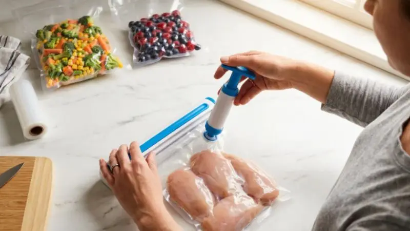  Comment emballer les aliments sous vide avec une pompe manuelle
