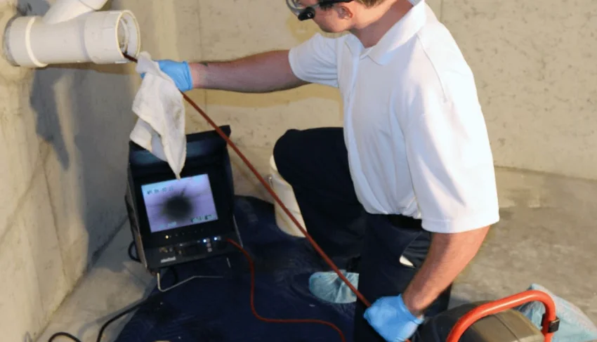 waterproof drain camera