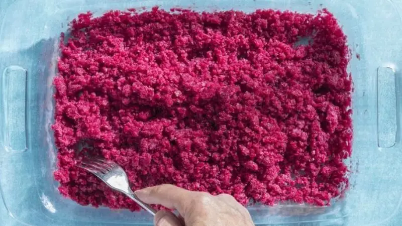 How to Store Homemade Granita