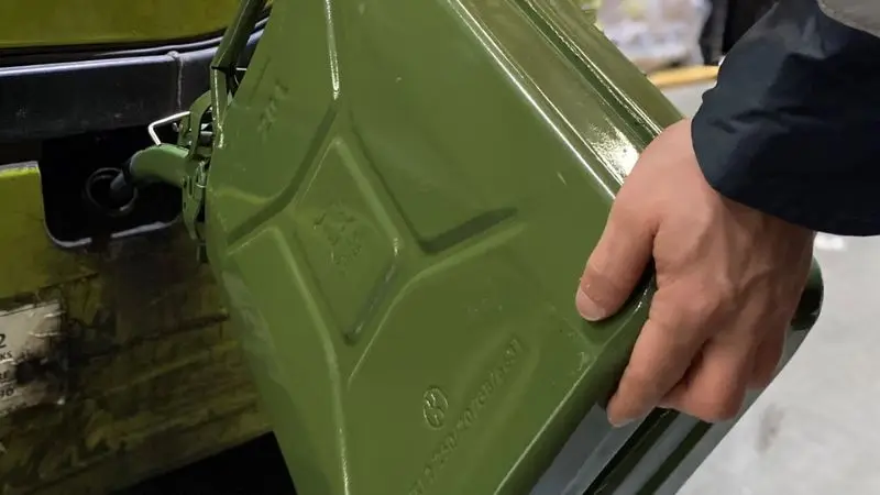 Heavy-Duty Metal Jerry Can