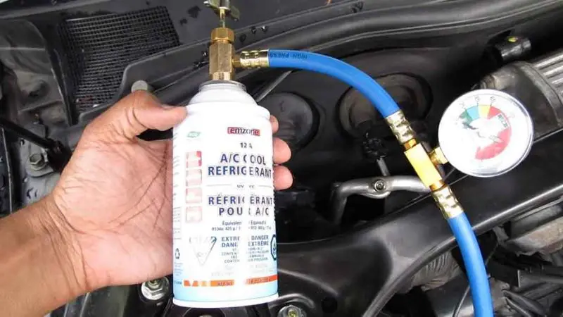 Car AC Freon Charge