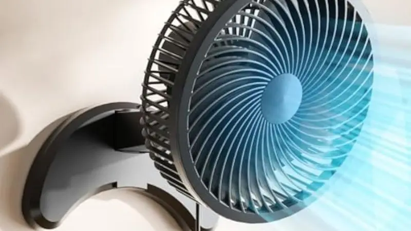 Wall-Mount Fan for Garage