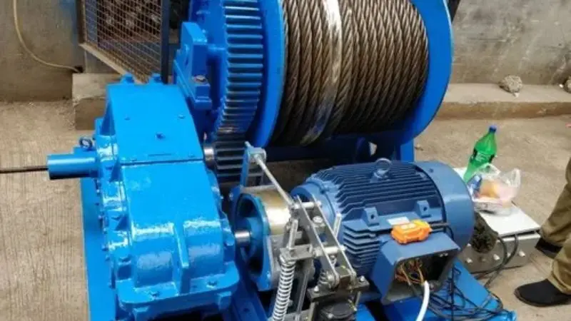 Verricello elettrico per impieghi gravosi