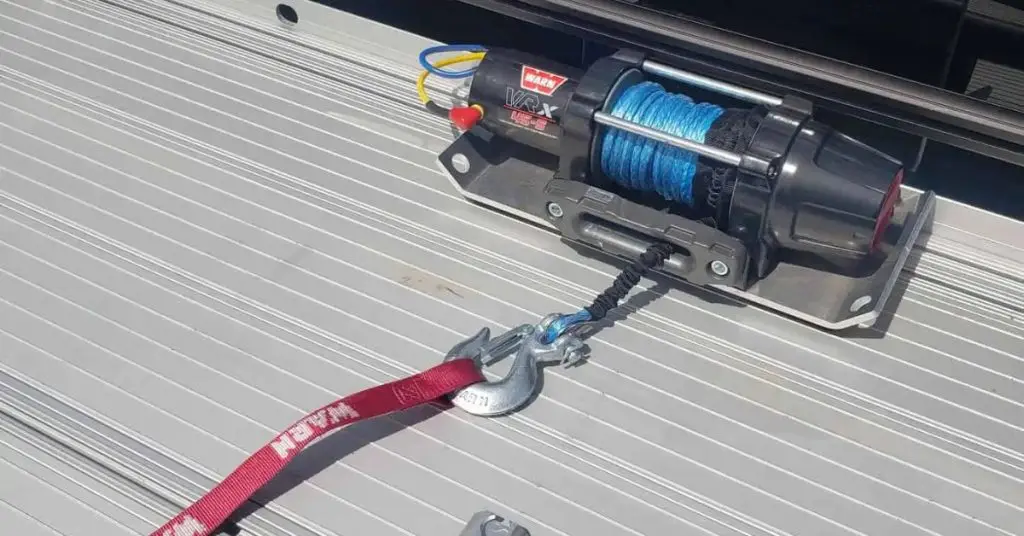truck bed mounted winch​