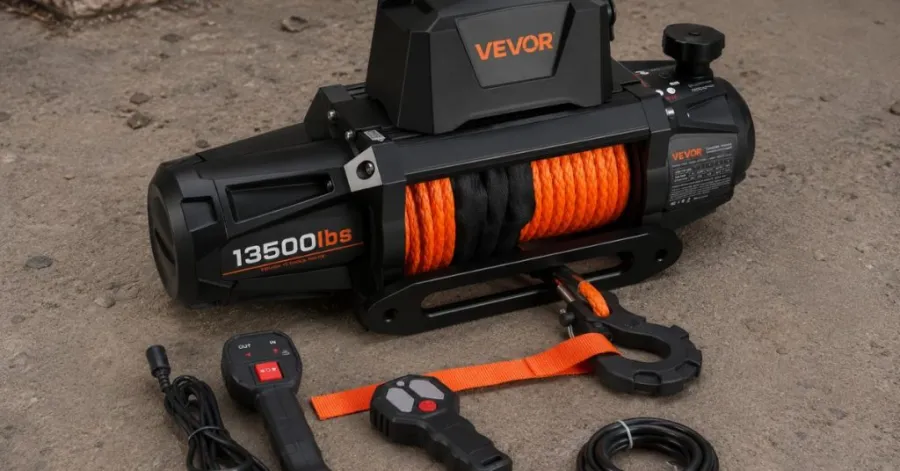 ​ electric winch with remote control​