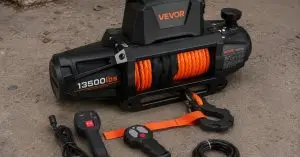  electric winch with remote control