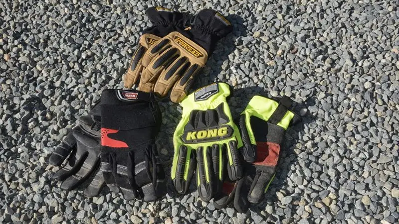 Gloves for Trailer Winch