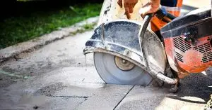 how to cut concrete
