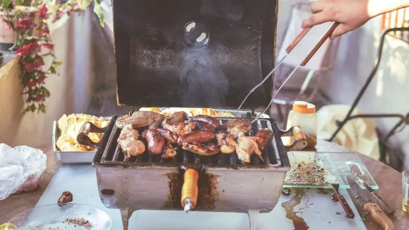  main components of a pellet grill