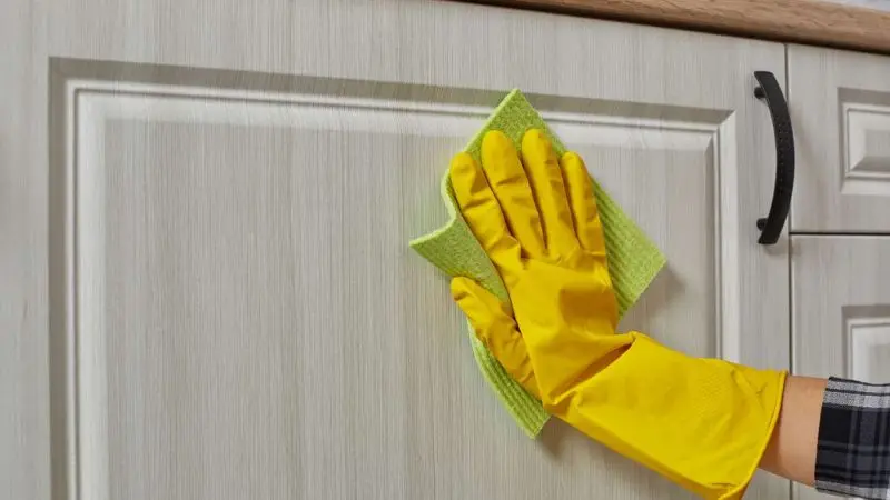 Scrub Brush for Kitchen Cabinets
