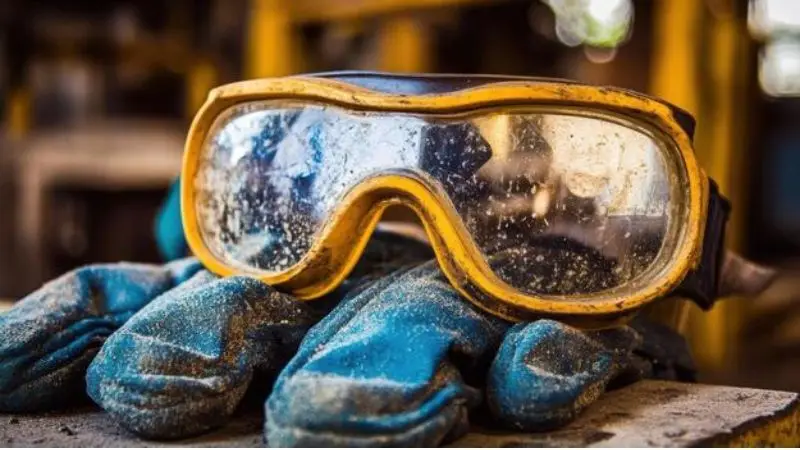 Safety Goggles for Cleaning Fuel Tank