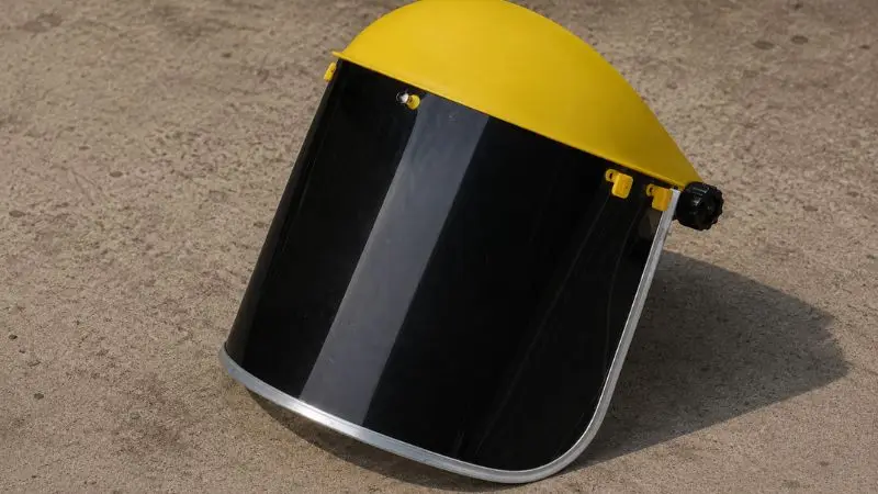 Face Shield for Cutting Saw

