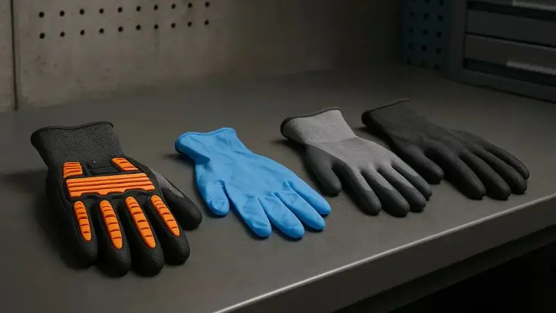 Safety Gloves for Cutting Saw