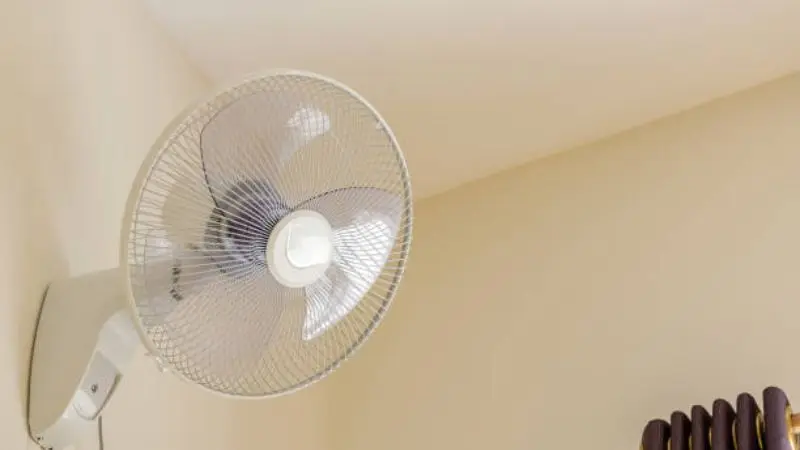 Wall-Mount Fan for Ceiling