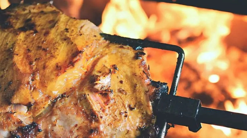 tips for making the rotisserie chicken in a gas grill