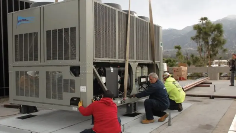 key components of industrial chiller maintenance
