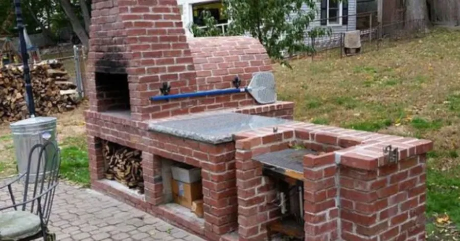 outdoor cooking station diy