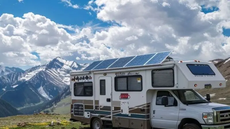 Installazione di un inverter solare su camper