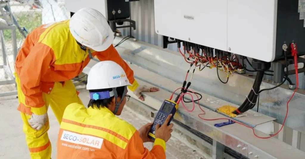 solar power inverter installation​