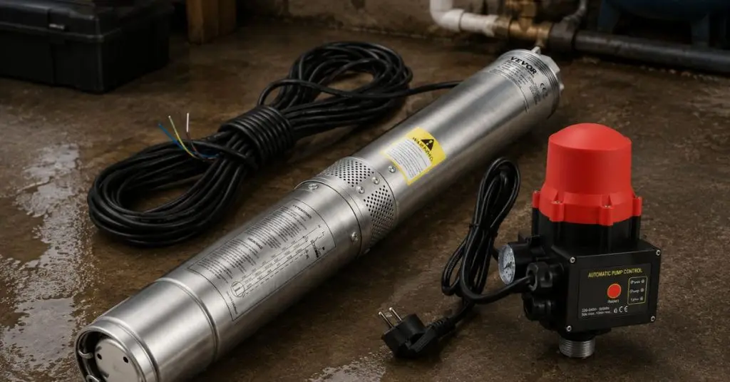 how does a water well pump work​