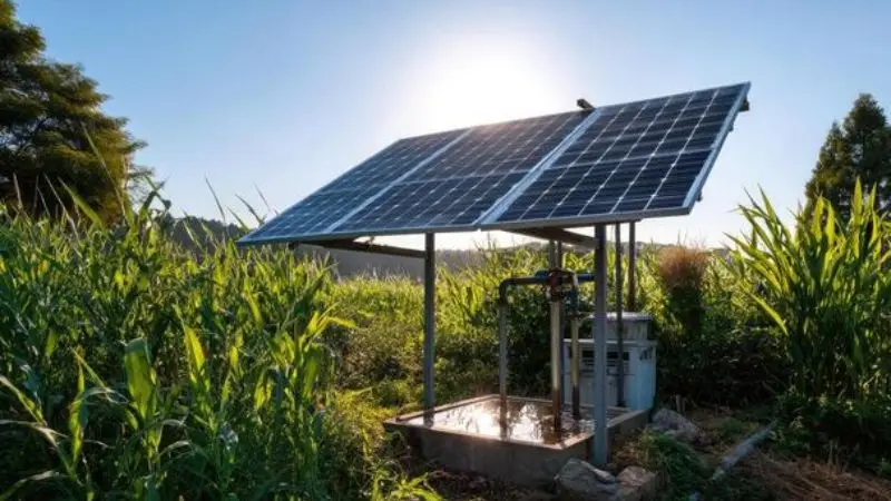 Solar-Powered Well Pump