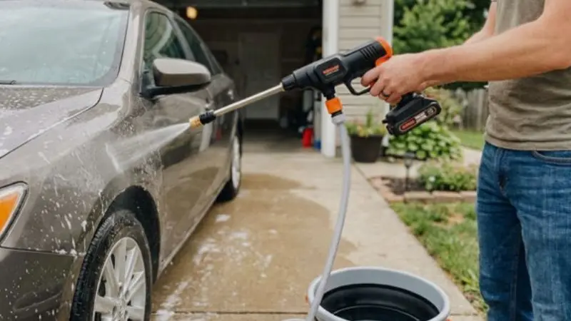 key features of a good car pressure washer