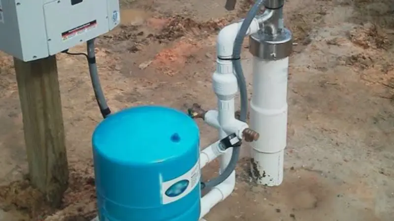 main parts of water well system