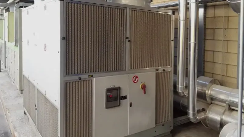 main components of process chiller