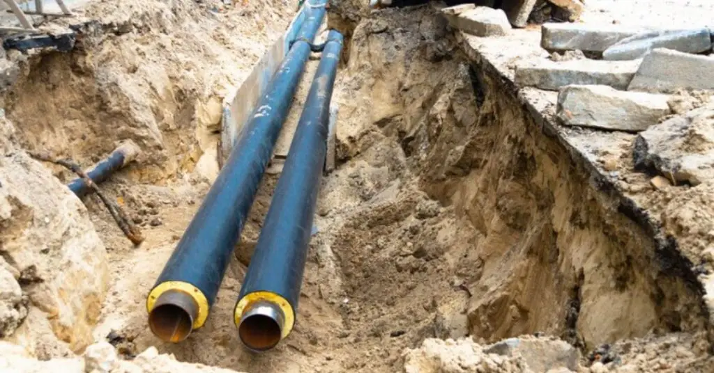 What are the types of sewer pipes